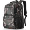 Backpack for Girls Women, School Backpack for Teen Boys, Lightweight Casual High School Bookbag, Daily-use Travel Laptop Backpack with USB Charging Port Fits 15.6 Inch Notebook(Camouflage)