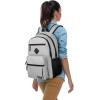BIKROD Backpack for Boys Men, School Backpack for Teens Girls, Lightweight Casual High School Bookbag, Daily-use Travel Laptop Backpack Fits 15.6 Inch Notebook(Grey)