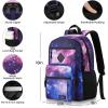BIKROD Backpack for Boys Men, School Backpack for Teens Girls, Lightweight Casual High School Bookbag, Daily-use Travel Laptop Backpack Fits 15.6 Inch Notebook(Starrysky)