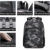 BIKROD Backpack for Women and Men, Extra Large School Backpacks for Teens, Water Resistant Back Pack Fits 17 Inch Laptop, Business Anti Theft Sturdy Computer Bag Gifts, Purple(Camouflage)