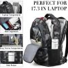 BIKROD Backpack for Women and Men, Extra Large School Backpacks for Teens, Water Resistant Back Pack Fits 17 Inch Laptop, Business Anti Theft Sturdy Computer Bag Gifts, Purple(Camouflage)