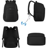 BIKROD laptop backpack (Black, 17.3 Inch)(Black)